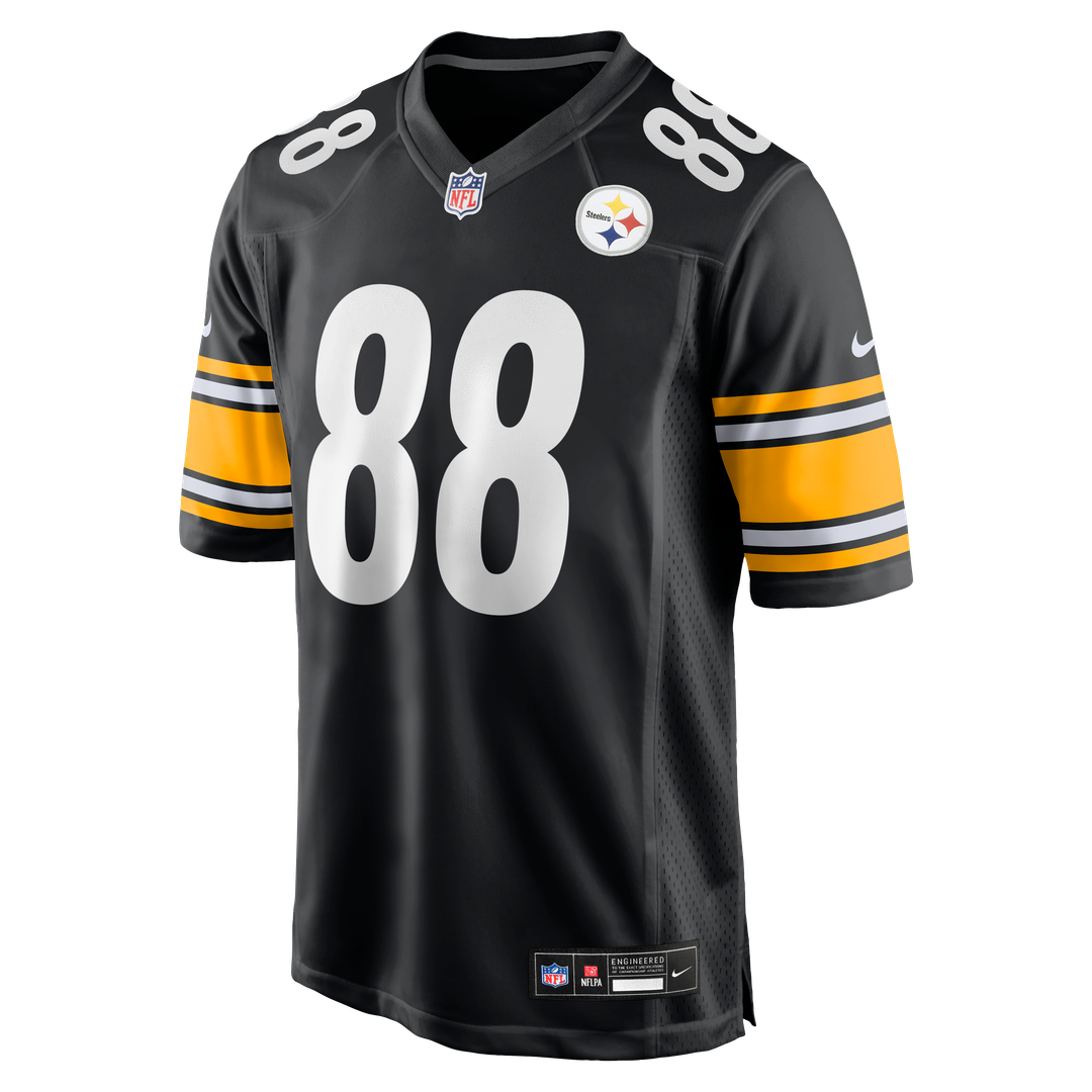 Pittsburgh Steelers Pat Freiermuth Nike Black Game Jersey
