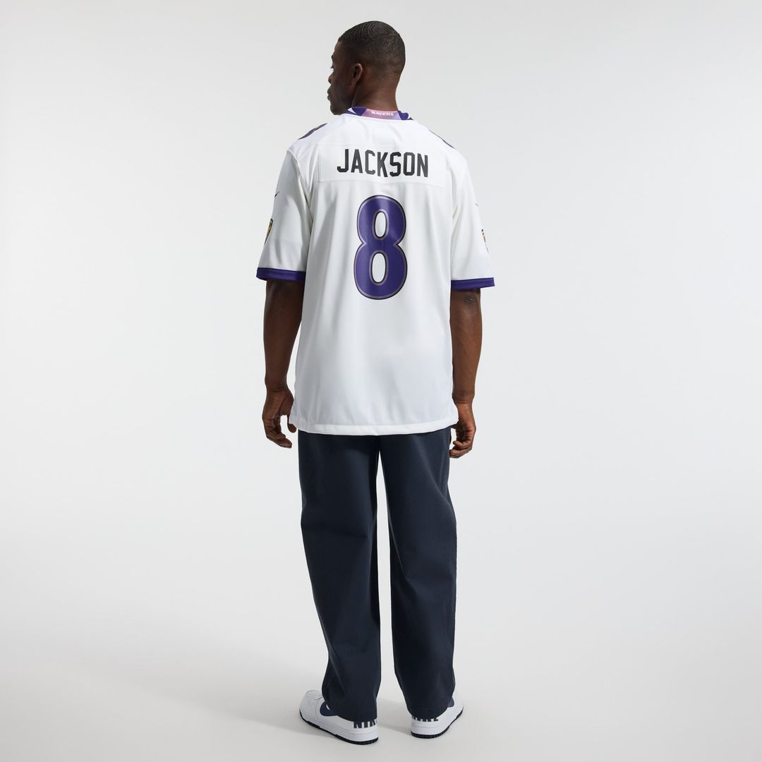 Baltimore Ravens Lamar Jackson Nike Black Alternate Game Jersey