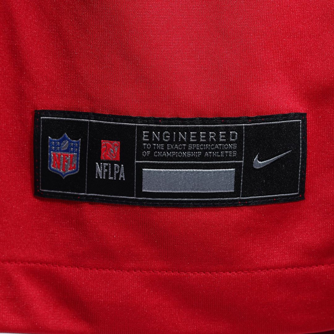 San Francisco 49ers Number 1 Groom Nike Scarlet Game Jersey