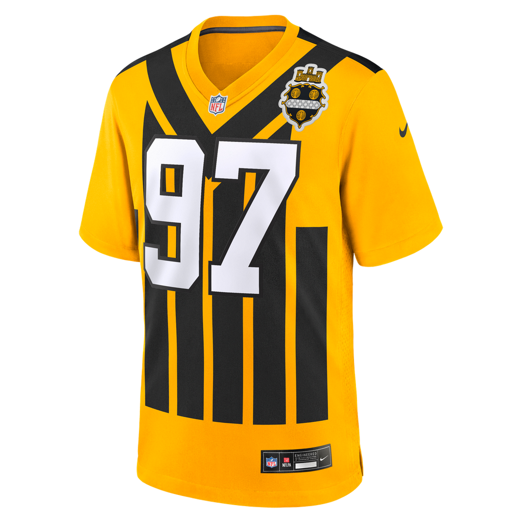 Pittsburgh Steelers Cameron Heyward Nike Black Game Jersey