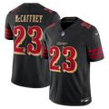 San Francisco 49ers Christian McCaffrey Nike Black Rivalries Collection Stitched Limited Jersey