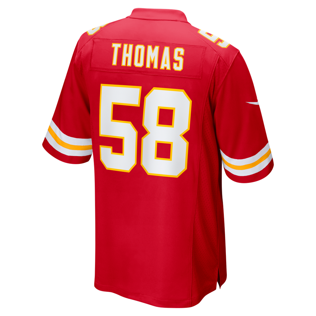 Kansas City Chiefs Derrick Thomas Nike White Retired Player Game Jersey