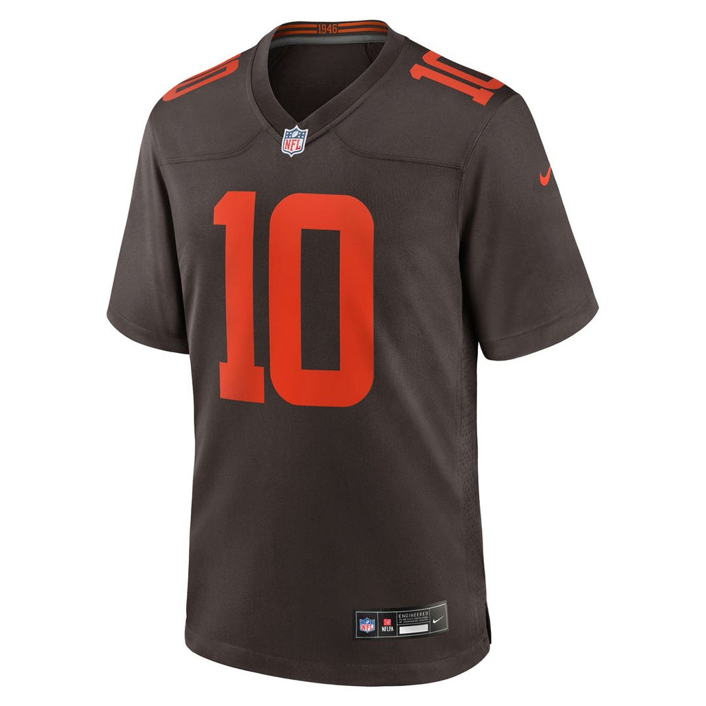 Cleveland Browns Quinshon Judkins Nike Brown Alpha Dawg Game Jersey