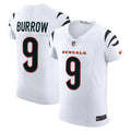 Cincinnati Bengals Joe Burrow Nike White Vapor F.U.S.E. Elite Jersey