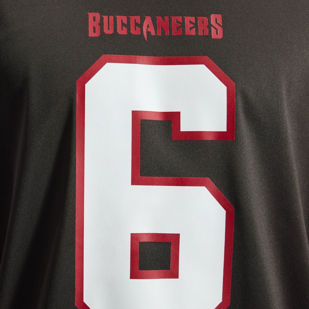 Tampa Bay Buccaneers Baker Mayfield Nike Pewter Alternate Game Player Jersey