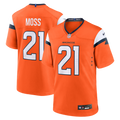 Denver Broncos Riley Moss Nike Orange Team Game Jersey