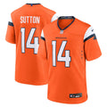 Denver Broncos Courtland Sutton Nike Orange Mile High Collection Game Jersey