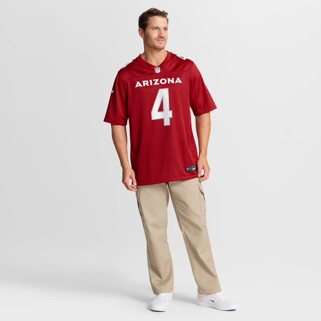 Arizona Cardinals Jeremiyah Love Nike Cardinal Team Game Jersey
