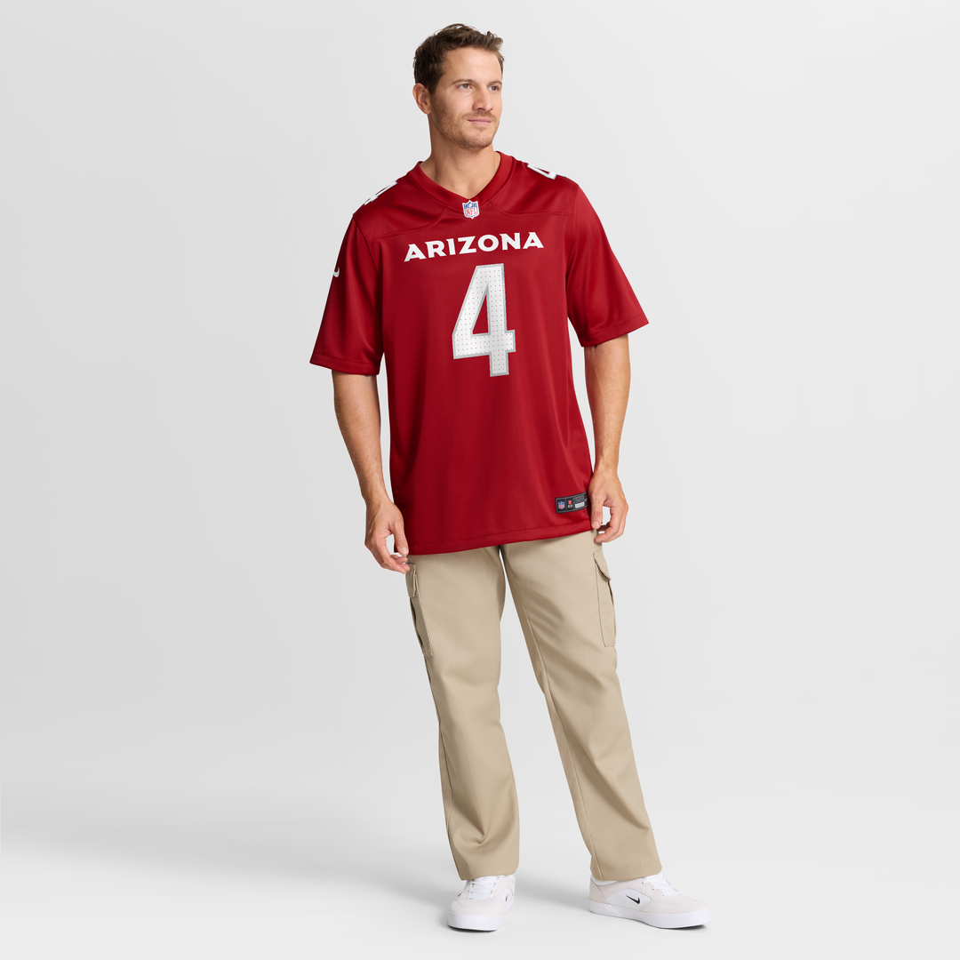 Arizona Cardinals Jeremiyah Love Nike Cardinal Team Game Jersey