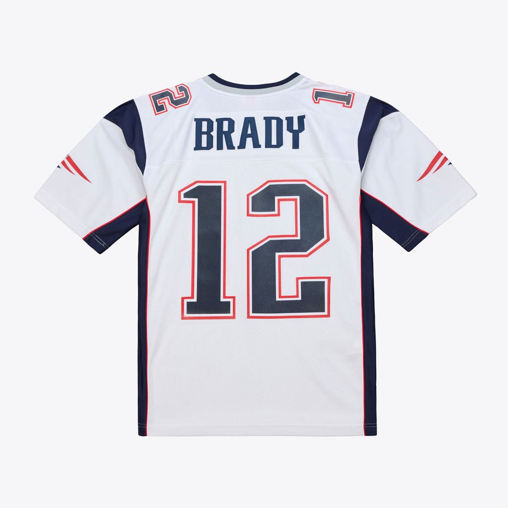 New England Patriots Tom Brady Mitchell & Ness White 2000 Legacy Replica Jersey