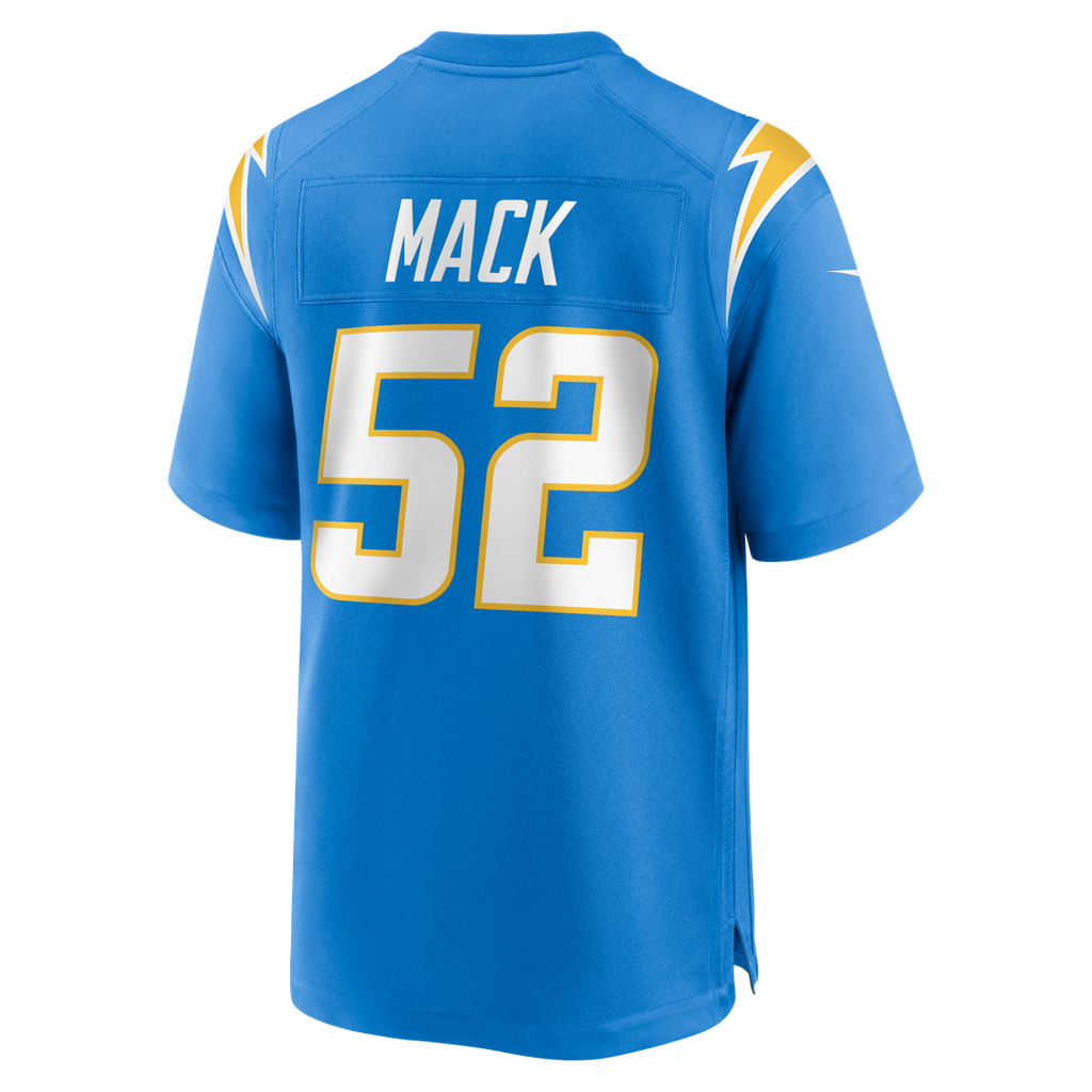 Los Angeles Chargers Khalil Mack Nike Powder Blue Game Jersey