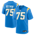 Los Angeles Chargers Bradley Bozeman Nike Powder Blue Game Jersey
