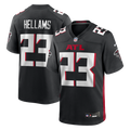 Atlanta Falcons DeMarcco Hellams Nike Black Team Game Jersey